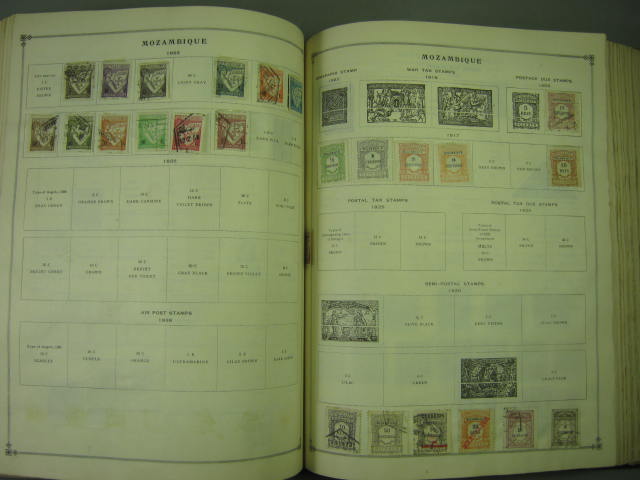 Vtg Scott International Junior Postage Stamp Album Collection Lot Copyright 1943 191