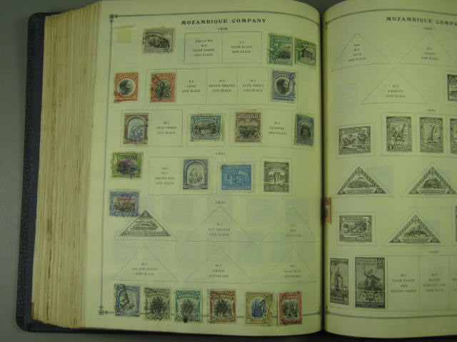 Vtg Scott International Junior Postage Stamp Album Collection Lot Copyright 1943 193