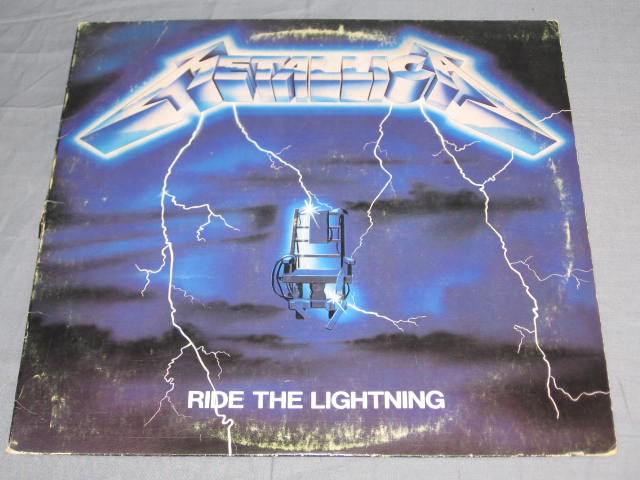 Metallica Ride The Lightning Promo Master Of Puppets + 4
