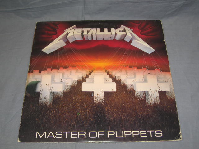 Metallica Ride The Lightning Promo Master Of Puppets + 7