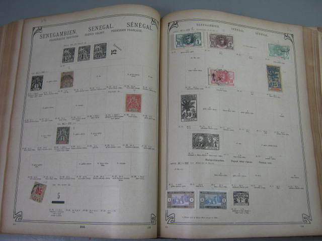 Antique Vtg International Postage Stamp Collection Album Lot 1860s-1970s Scott? 40