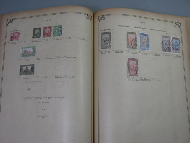 Antique Vtg International Postage Stamp Collection Album Lot 1860s-1970s Scott? 42