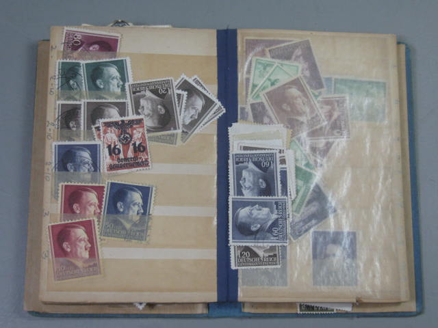 Antique Vtg International Postage Stamp Collection Album Lot 1860s-1970s Scott? 106