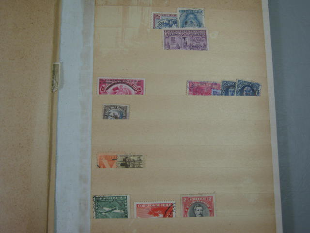 Antique Vtg International Postage Stamp Collection Album Lot 1860s-1970s Scott? 113