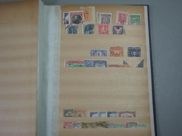 Antique Vtg International Postage Stamp Collection Album Lot 1860s-1970s Scott? 115