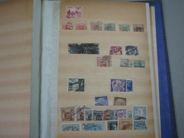 Antique Vtg International Postage Stamp Collection Album Lot 1860s-1970s Scott? 119