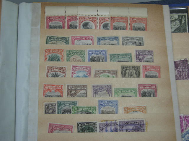 Antique Vtg International Postage Stamp Collection Album Lot 1860s-1970s Scott? 121