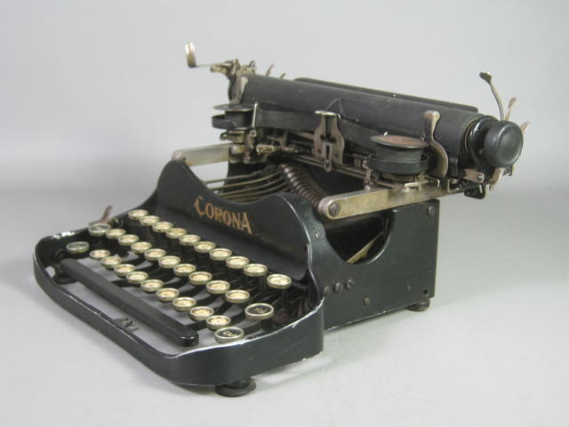 Vintage 1923 Corona #3 Folding Portable Typewriter Serial #565660 No Reserve! 1