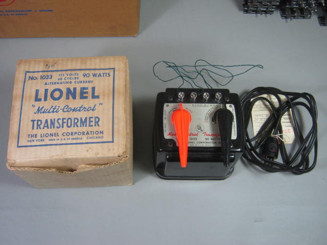 Vintage Lionel Trains UCS 022 Switch Controller 1033 Transformer Track Lot NR! 9