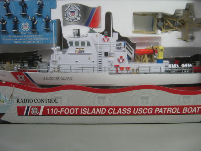 NKOK R/C Racing 110 Foot Island Class USCG Patroll Boat 1:48 Scale Radio Control 7