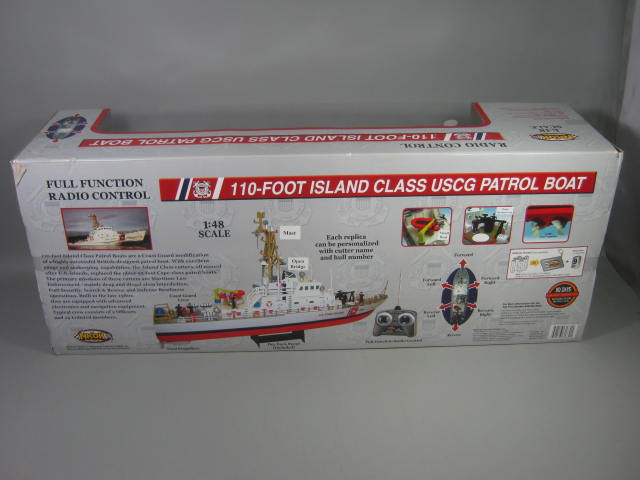 NKOK R/C Racing 110 Foot Island Class USCG Patroll Boat 1:48 Scale Radio Control 11