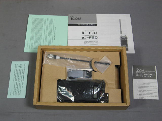 10 NEW icom IC-F20 Portable UHF Transceiver Radios Lot 2