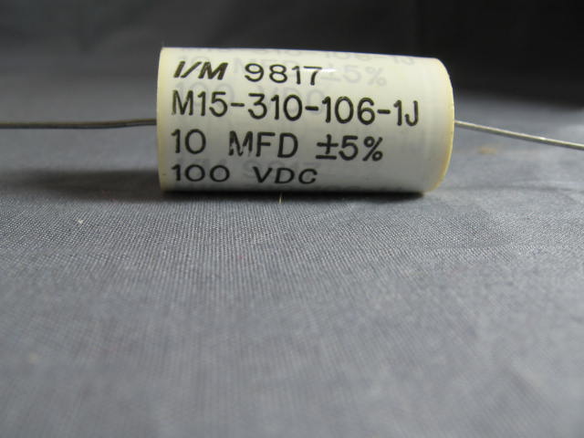 360 NOS Polypropylene Capacitors 10 mfd M15-310-106-1J 1