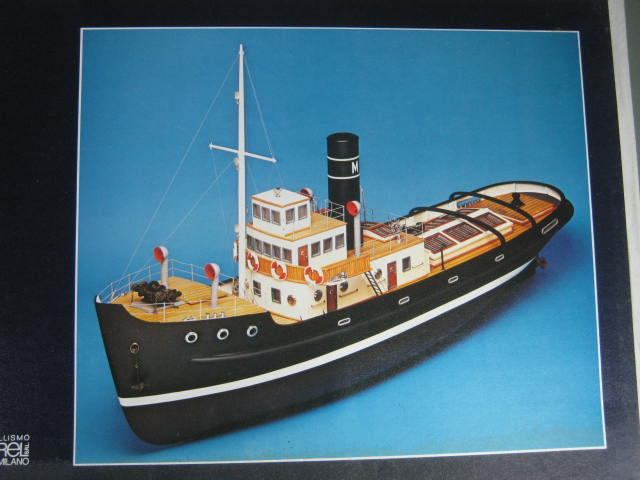 Corel Muimota 1958 SM 35 1:25 Scale Wood Wooden Ship Boat Model Unbuilt In Box 1