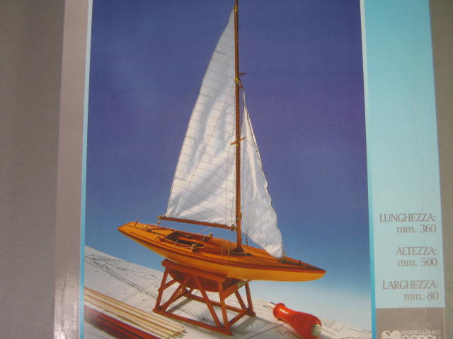 Corel Dragone SM 51 1:25 Scale Wooden Wood Ship Boat Model Kit Unbuilt In Box NR 1