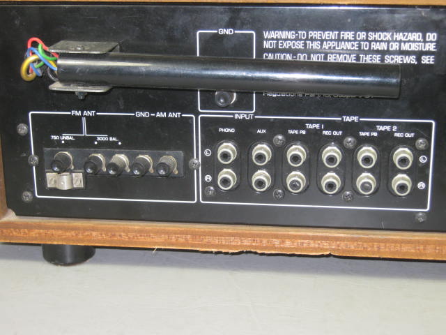 Vtg Yamaha CR-620 Natural Sound AM/FM Stereo Receiver Professional Reconditioned 8