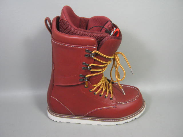 New Mens 2011 Burton X RedWing Rover Snowboard Boots Size 10 UK 9 JPN 28 EUR 43 4