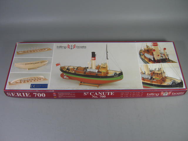 Billing Boats St. Canute #700 Wooden Wood Ship Boat Model Kit Unbuilt In Box