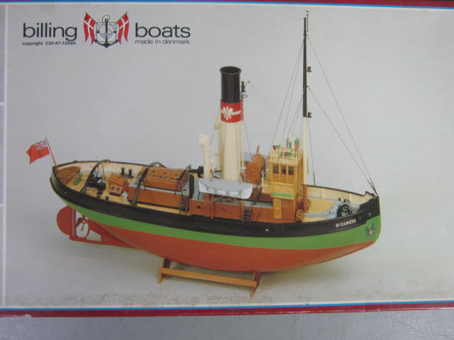 Billing Boats St. Canute #700 Wooden Wood Ship Boat Model Kit Unbuilt In Box 1