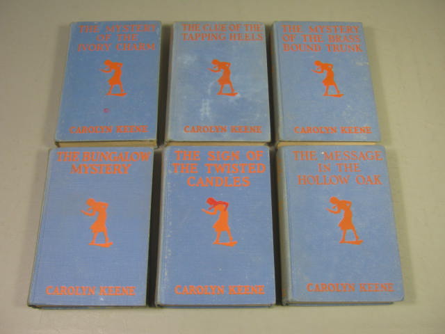 16 Vtg Carolyn Keene Nancy Drew Mystery Stories Book Series 1930-1963 4