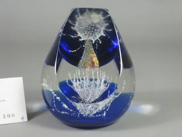 Caithness Mystic Shrine Limited Edition Art Glass Paperweight #100/650 Scotland 1