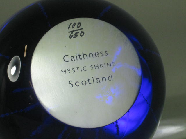 Caithness Mystic Shrine Limited Edition Art Glass Paperweight #100/650 Scotland 6