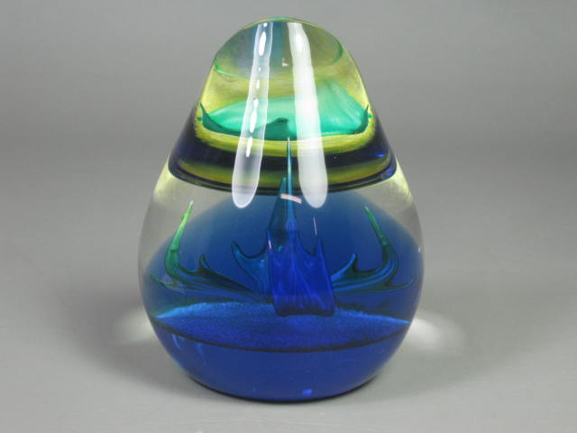 Caithness Shifting Sands Limited Edition Art Glass Paperweight #20/650 Scotland 3