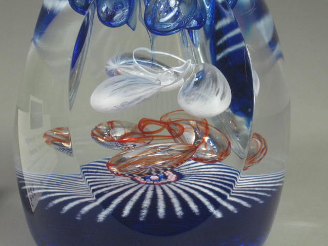 Caithness Millennium Carousel Signed Limited Edition Art Glass Paperweight #660 5