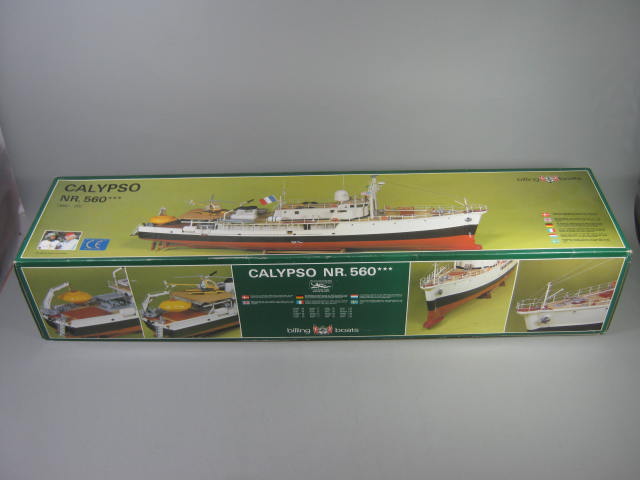 Billing Boats Calypso 1:45 Scale NR 560 R/C Ready ABS Hull Ship Boat Model Kit