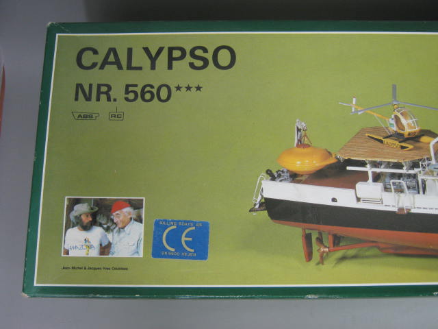 Billing Boats Calypso 1:45 Scale NR 560 R/C Ready ABS Hull Ship Boat Model Kit 1