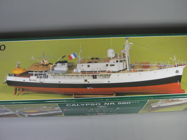 Billing Boats Calypso 1:45 Scale NR 560 R/C Ready ABS Hull Ship Boat Model Kit 2