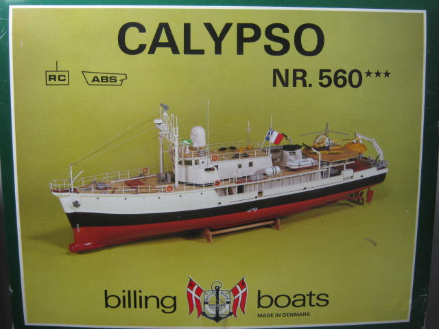 Billing Boats Calypso 1:45 Scale NR 560 R/C Ready ABS Hull Ship Boat Model Kit 5