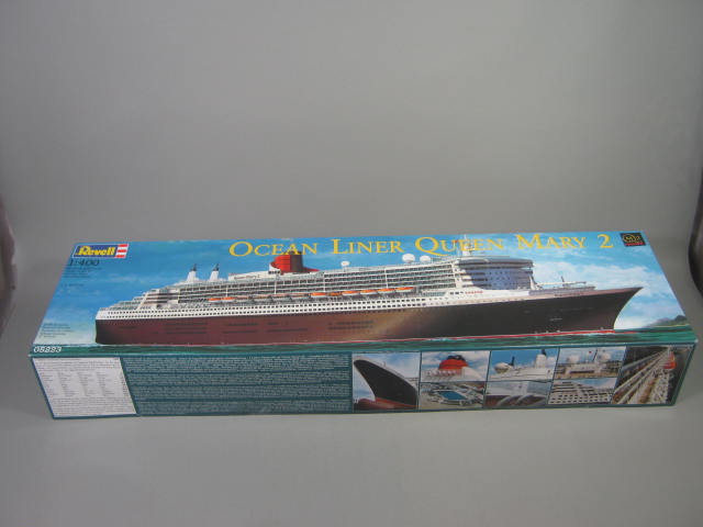 NIB Sealed Revell Queen Mary 2 Ocean Liner 1:400 Scale 05223 Ship Boat Model Kit