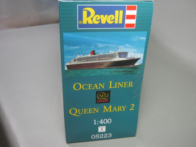 NIB Sealed Revell Queen Mary 2 Ocean Liner 1:400 Scale 05223 Ship Boat Model Kit 5