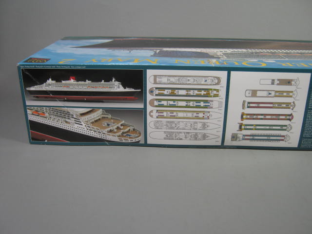 NIB Sealed Revell Queen Mary 2 Ocean Liner 1:400 Scale 05223 Ship Boat Model Kit 6
