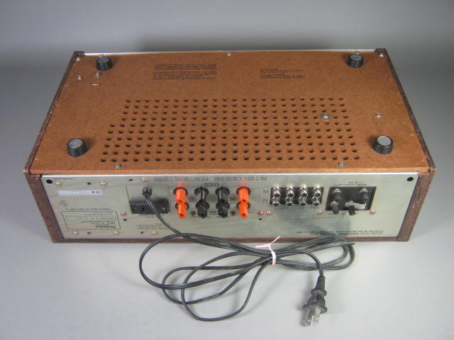 Vtg 1970s Technics Model SA-80 FM/AM Stereo Receiver 15 WPC Phono Tape Aux Input 9