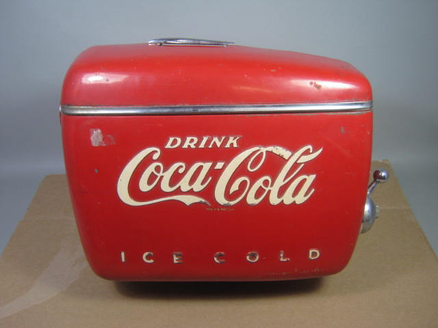 Vtg Dole Coca-Cola Coke Boat Motor Soda Pop Cooler Fountain Machine Dispenser NR