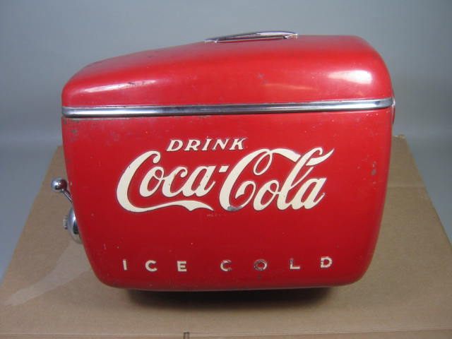 Vtg Dole Coca-Cola Coke Boat Motor Soda Pop Cooler Fountain Machine Dispenser NR 2