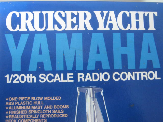 Tamiya Yamaha 40 EX Cruiser Yacht R/C Boat Ship 1/20 Radio Control Model 56204 5