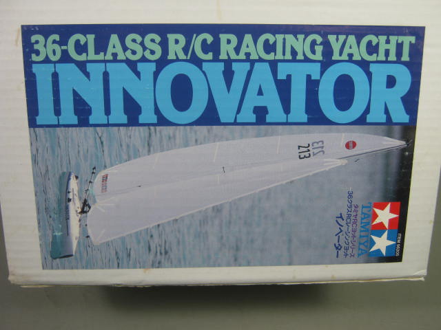 Tamiya Innovator 36 Class R/C Racing Yacht Ship Boat Model Kit 56205 Radio 1/20