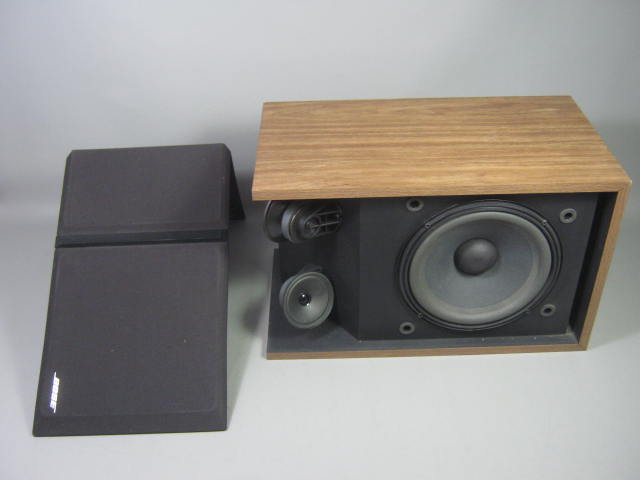 Single Vtg Bose 301 Series III Direct Reflecting Main Stereo Bookshelf Speaker 1