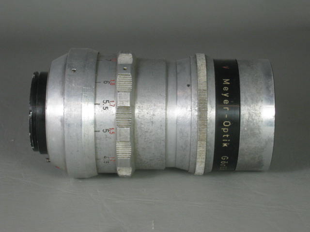 Meyer-Optik Gorlitz Trioplan 1:2.8/100 V 100mm Telephoto Camera Lens No Reserve! 1