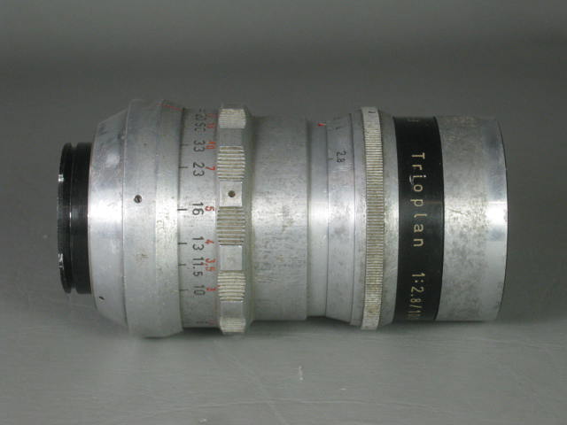 Meyer-Optik Gorlitz Trioplan 1:2.8/100 V 100mm Telephoto Camera Lens No Reserve! 2