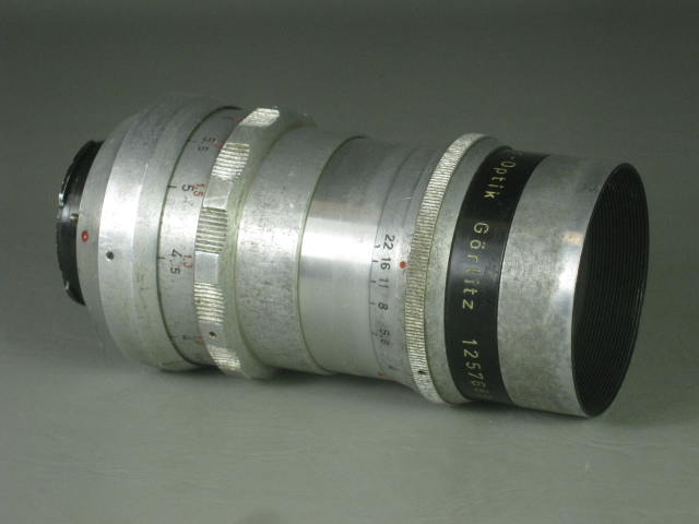 Meyer-Optik Gorlitz Trioplan 1:2.8/100 V 100mm Telephoto Camera Lens No Reserve! 3