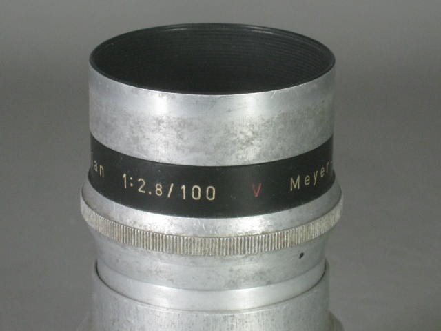 Meyer-Optik Gorlitz Trioplan 1:2.8/100 V 100mm Telephoto Camera Lens No Reserve! 6