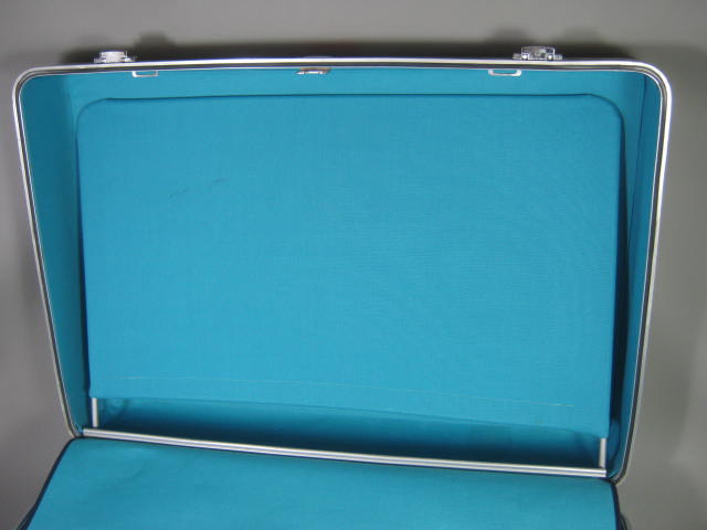 Zero Halliburton Aluminum Lined Suitcase Case Luggage + Garment Bag + 26"x18"x9" 6