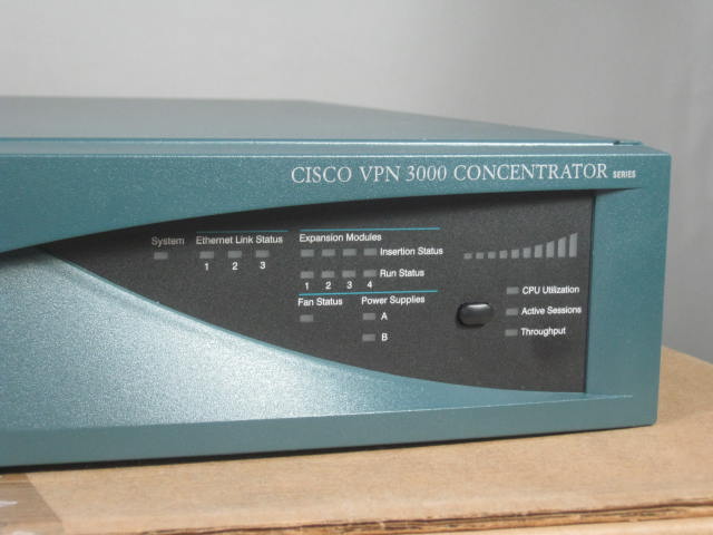Cisco 3000 Series VPN Concentrator 3060 CVPN3060 Never Deployed! No Reserve! 2