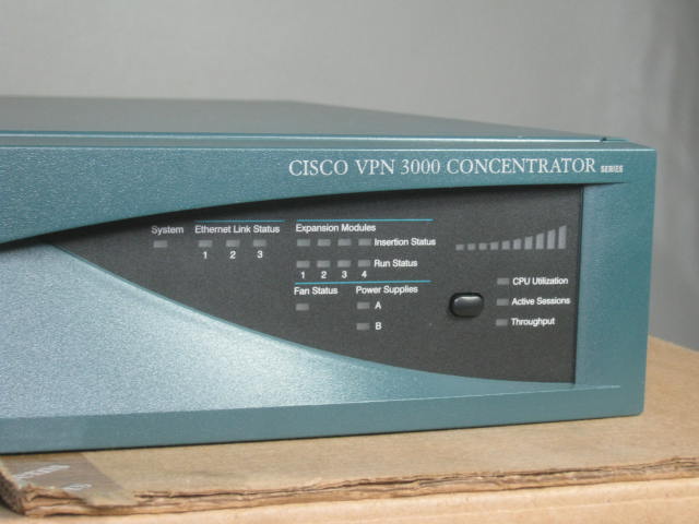 Cisco 3000 Series VPN Concentrator 3060 CVPN3060 Never Deployed! No Reserve! 2
