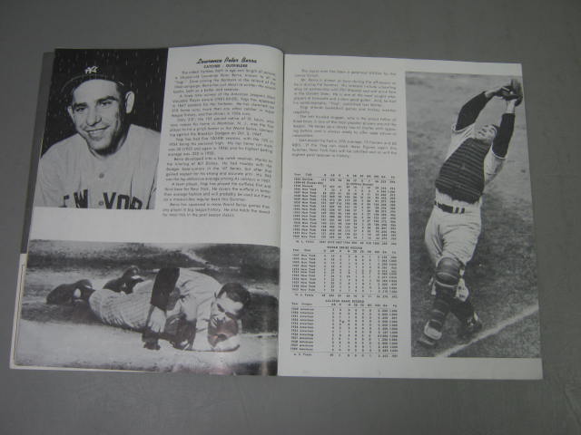 1961 NY Yankees Yearbook Ticket Stubs Scrapbook 1st Edition Mickey Mantle Book 4