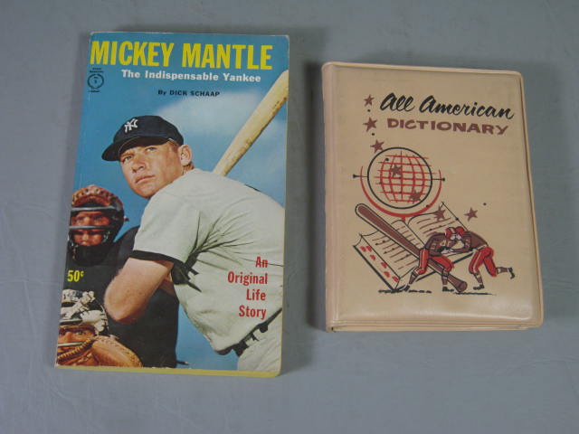 1961 NY Yankees Yearbook Ticket Stubs Scrapbook 1st Edition Mickey Mantle Book 20